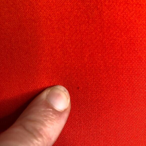 Diane von Furstenberg Carpreena orange red sleeveless sheath dress size 8 - Picture 12 of 16